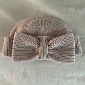 Baby Cashmere bow toque